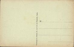 VINTAGE POSTCARD Joigny the Right Bank