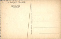 CPA Le Trayas Les Rochers