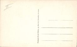 VINTAGE POSTCARD Customs Customs Customs officer Behobia international Bridge Posts border