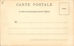 VINTAGE POSTCARD Customs Customs Bordeaux Customs officer Southern customs and quays