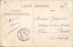 CPA Douane Douanes Douanier La contrebande aux echelles de la mort