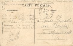CPA Douane Douanes Douanier France Allemagne 