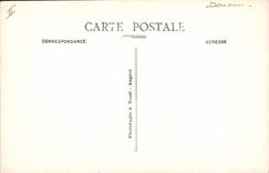 VINTAGE POSTCARD Customs Customs Customs officer Perros Guirec the customs path towards Squevel