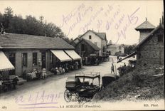 VINTAGE POSTCARD Customs Customs Customs officer Schlucht Border