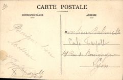 VINTAGE POSTCARD Customs Customs Customs officer At the border a guet apens
