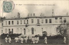 CPA Sapeurs Pompiers Agen Incendie de la prefecture cote parc 21 octobre 1904