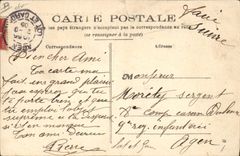 CPA Sapeurs Pompiers Agen Incendie de la Prefecture 21 octobre 1904