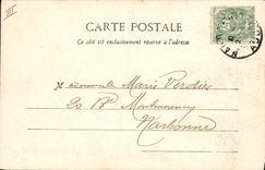 VINTAGE POSTCARD Sappers Firemen of Nanterre Old women song S