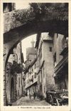 VINTAGE POSTCARD Judaica Riquewiht court of the Jews Jew