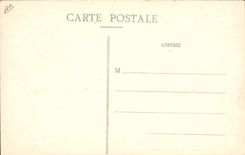 VINTAGE POSTCARD Judaica Luneville Street Castara and synagog after the Jewish fire