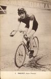 VINTAGE POSTCARD Velo Cycles Cycling Parisot French stayer