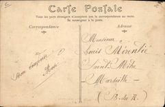 VINTAGE POSTCARD Velo Cycles Cycling Decamp Sprinters