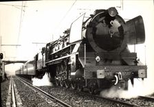 MODERN CARD Train national Spanish Railways