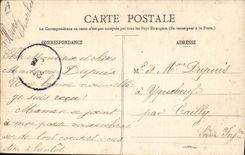 VINTAGE POSTCARD Boat Duguay Trouin Vessel School of the Officers