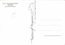 CPM Nu erotique Femme Illustrateur Cecile Nicole Pibault