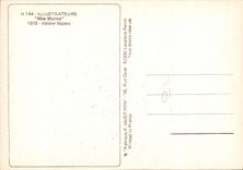 MODERN CARD Naked erotic Woman Illustrator Miss Myrina Helene Majera