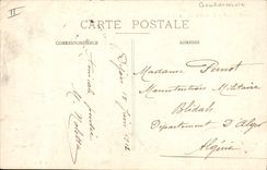 CPA Dijon Caserne de Gendarmerie