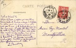 CPA Toul Rue Michatel La Gendarmerie