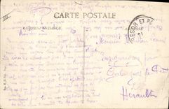 POSTAL Le Bourget la Gendarmerie de la VENDIMIA