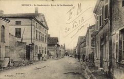 VINTAGE POSTCARD Revigny the Gendarmerie Road of co. Menhould