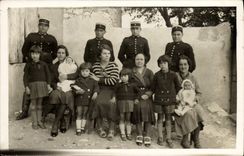 CARTE PHOTO Gendarmerie Gendarme Gendarmes 