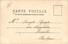 VINTAGE POSTCARD Gendarmerie the painful way Gendarme Religious Children
