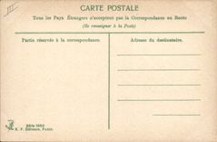 VINTAGE POSTCARD Bateau Grooving plane Armours squadron