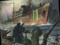 CPA Bateau L'arraisonnement du Neutre 