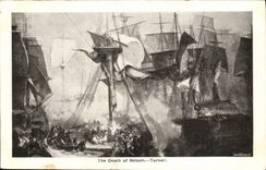 CPA Bateau The death of Nelson Turner