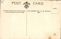 VINTAGE POSTCARD Boat The death off Nelson Turner