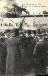 CPA Bateau La catastrophe du Iena M Thomson sur les lieux du sinistre 