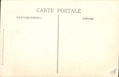 VINTAGE POSTCARD Boat the catastrophe of Iena Mr. Thomson on the spot of the disaster