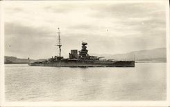 CARTE PHOTO Bateau Cuirassé