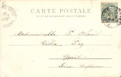 VINTAGE POSTCARD the Beziers Theater