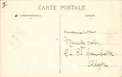 VINTAGE POSTCARD Bordeaux the large municipal Theater seen of the alleys of Tourny