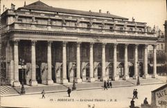 CPA Bordeaux Le grand Theatre 