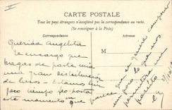 VINTAGE POSTCARD Bordeaux the large Theater and the Comedy