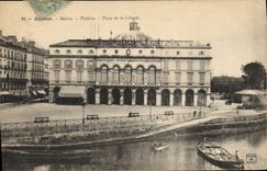 VINTAGE POSTCARD Bayonne the Theater