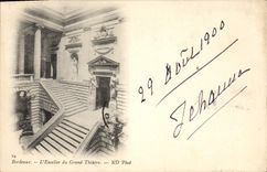 CPA Bordeaux L'escalier du grand Theatre 