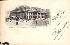 CPA Le grand Theatre Bordeaux 