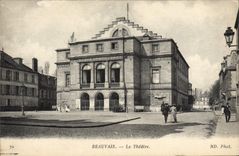 VINTAGE POSTCARD the Beauvais Theater