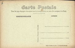 VINTAGE POSTCARD Bourges the Theater