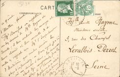 VINTAGE POSTCARD Beziers the municipal Theater