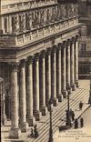 VINTAGE POSTCARD Bordeaux the large Theater the colonnade and the terrace