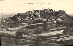 CPA Vezelay Vue Generale