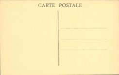 VINTAGE POSTCARD Vezelay the Terrace Of the Castle And Walk