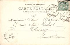 St Denis Interior De I' Abbaye de la POSTAL de la VENDIMIA