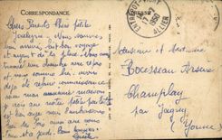 VINTAGE POSTCARD Vichy the church Saint Louis Panoramic View