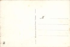 VINTAGE POSTCARD Heavy Bernadette keeping the sheep