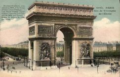 CPA Paris Arc De Triomphe De I'Etoile